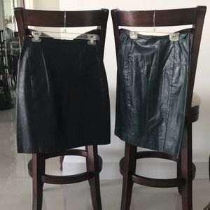 Real Leather skirts!